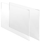 Acrylglas transparent GS, Dicke 3 mm. Gratis zugeschnitten